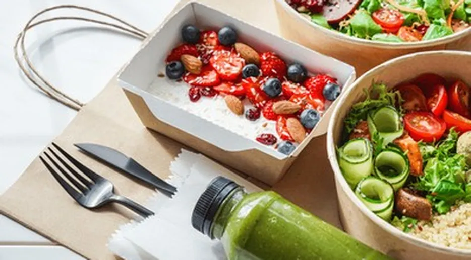 organic food containers ready meals packaging